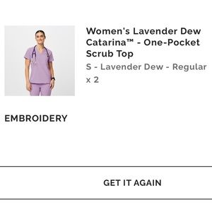 FIGS Caterina Scrub Top